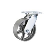 Колесо большегрузное поворотное SCS 80 200 мм чугунное