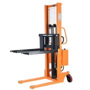 Штабелер комбинированный с ручным и электроподъемом 1,0 т 2,5 м CTYC с раздвижными вилами