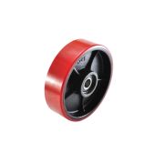 Колесо полиуретан 180х50 мм с подшипником для тележек для BF/DF-III/RHP/AC/DF/CW2 РОССИЯ