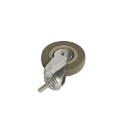 Колесо аппаратное поворотное SCtg 55 120 мм с болтом (серое)