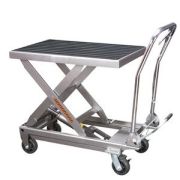 Стол подъемный передвижной 750 кг 442-1000 мм BS75S (нержавеющая сталь)