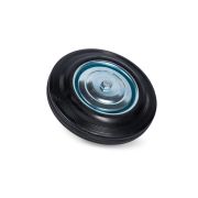 Колесо литая резина C 92 75 мм без втулки, чашек и болта (F)